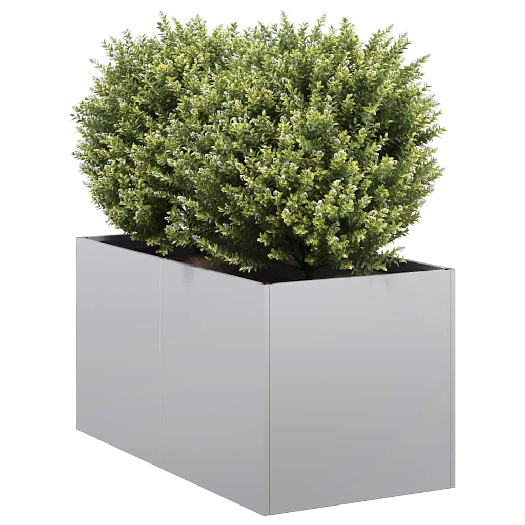 vidaXL Doniczka 40x80x40 cm Stal ocynkowana