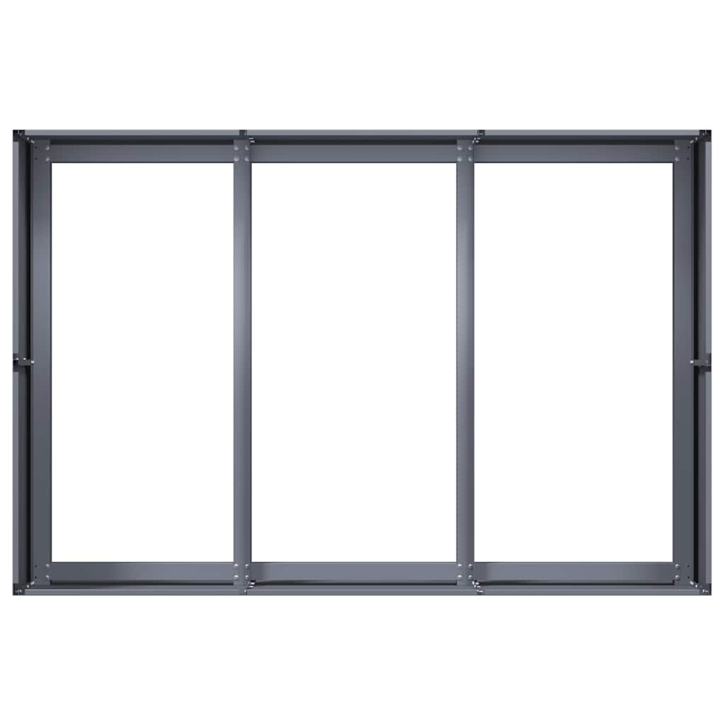 vidaXL Doniczka Antracyt 120x80x40 cm Stal