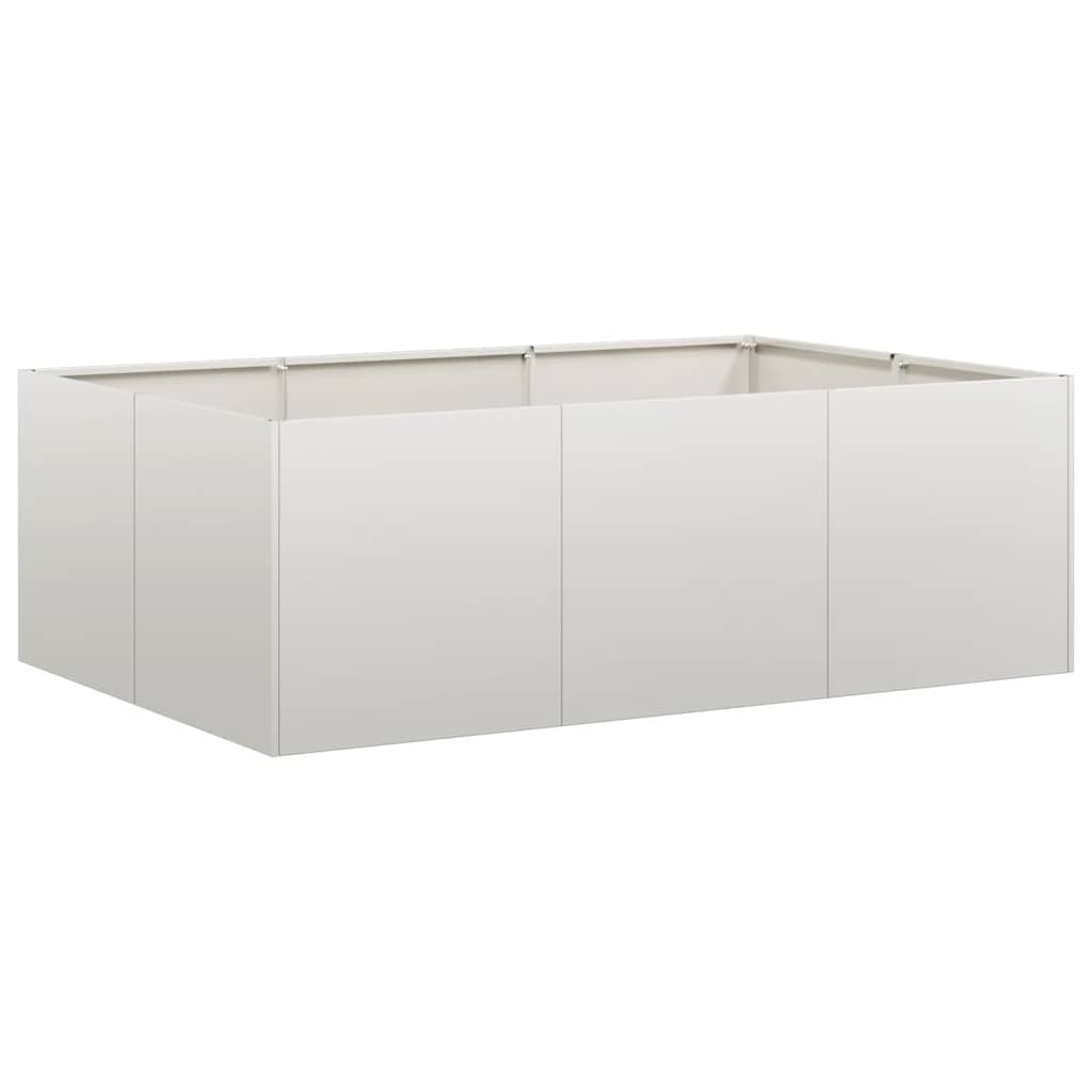 vidaXL Doniczka 120x80x40 cm Stal nierdzewna