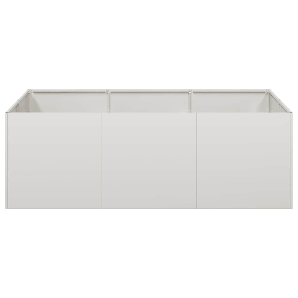 vidaXL Doniczka 120x80x40 cm Stal nierdzewna