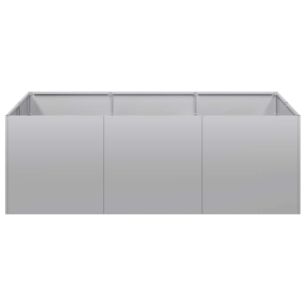 vidaXL Doniczka 120x80x40 cm Stal ocynkowana