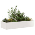 vidaXL Doniczka 200x80x40 cm Stal nierdzewna