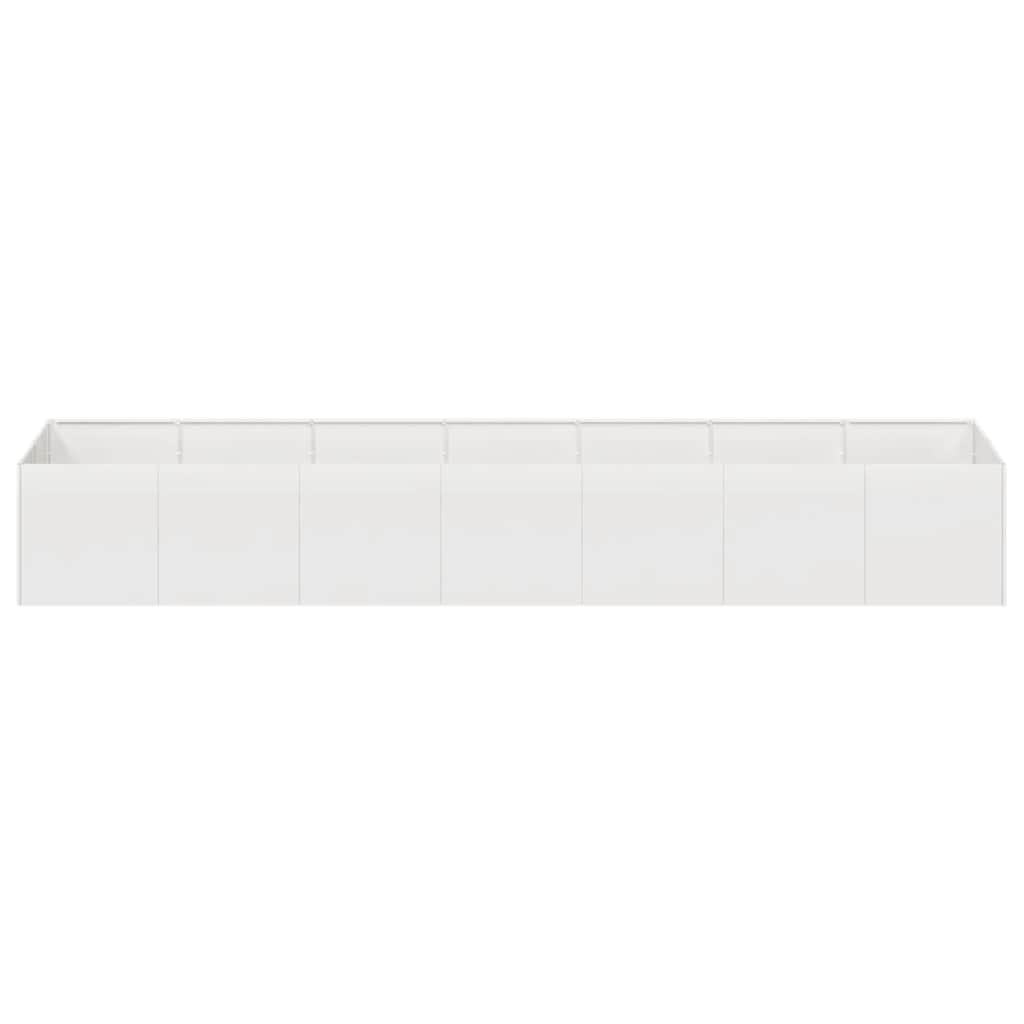 vidaXL Doniczka 280x80x40 cm Stal nierdzewna