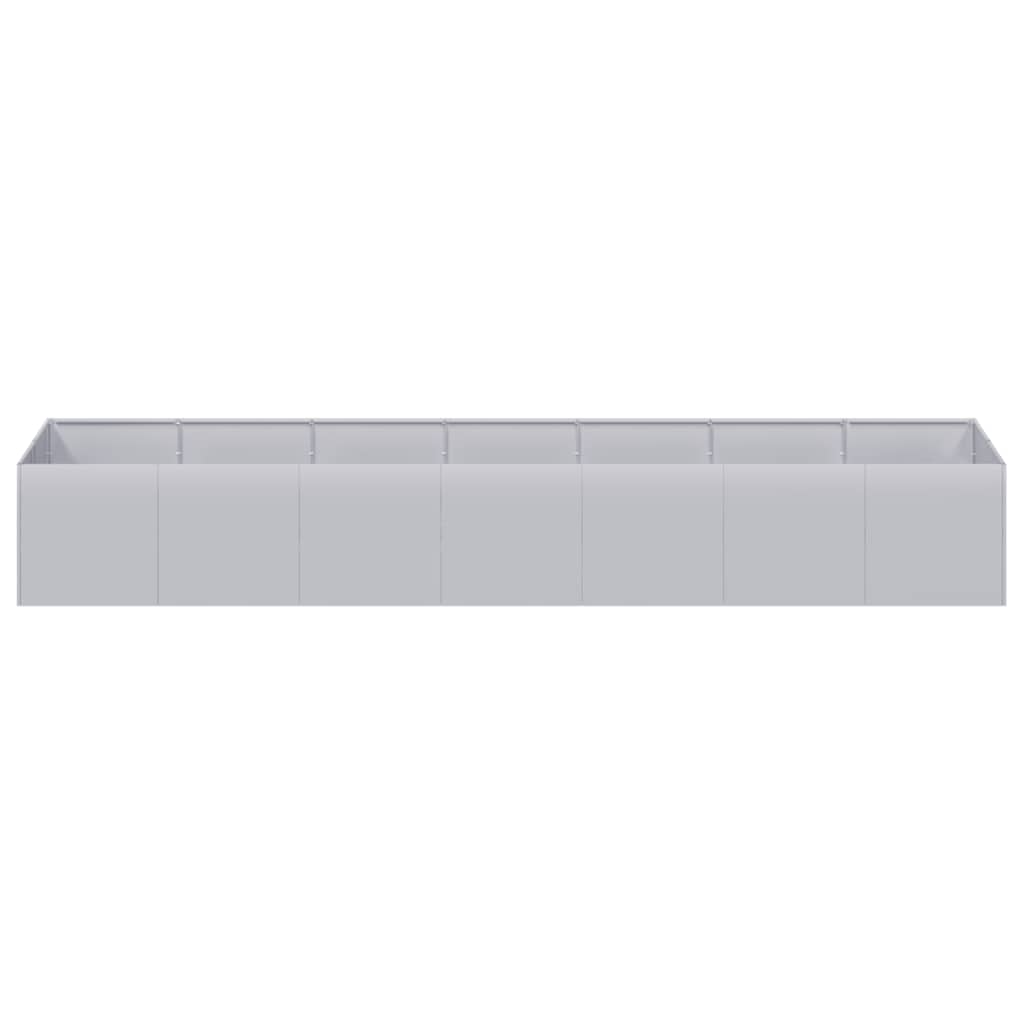 vidaXL Doniczka 280x80x40 cm Stal ocynkowana