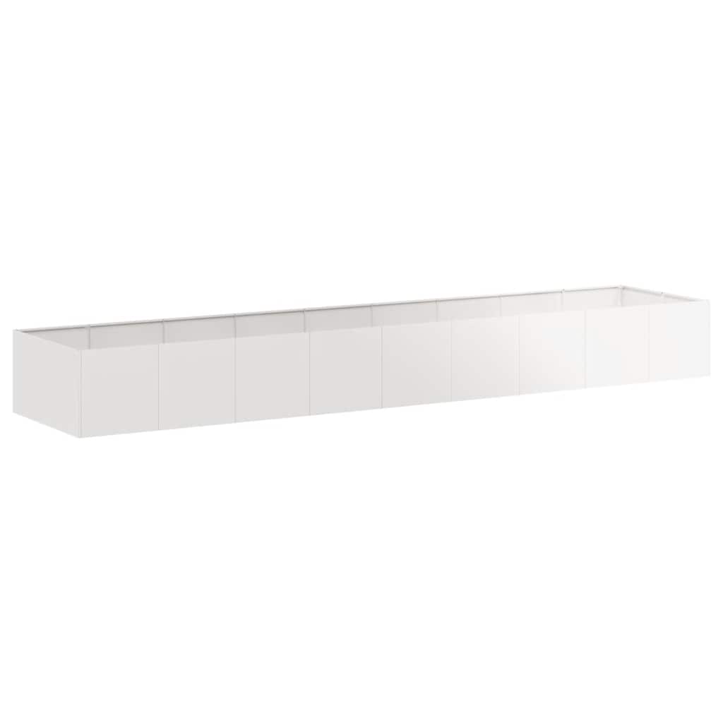 vidaXL Doniczka 360x80x40 cm Stal nierdzewna