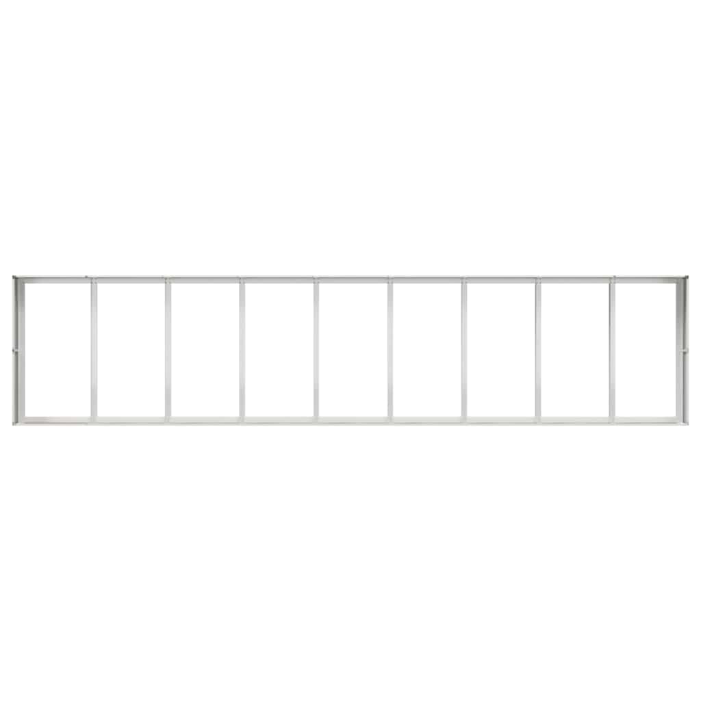 vidaXL Doniczka 360x80x40 cm Stal nierdzewna