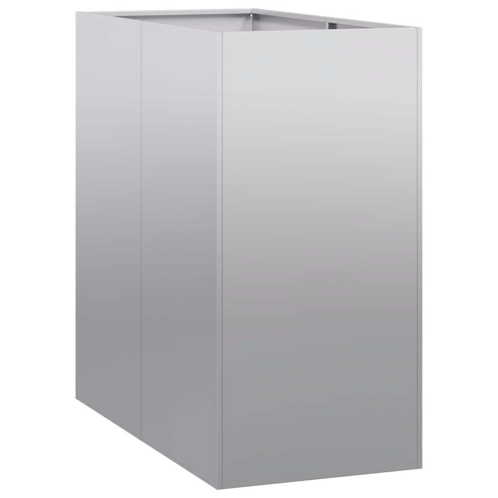 vidaXL Doniczka 40x80x80 cm Stal ocynkowana