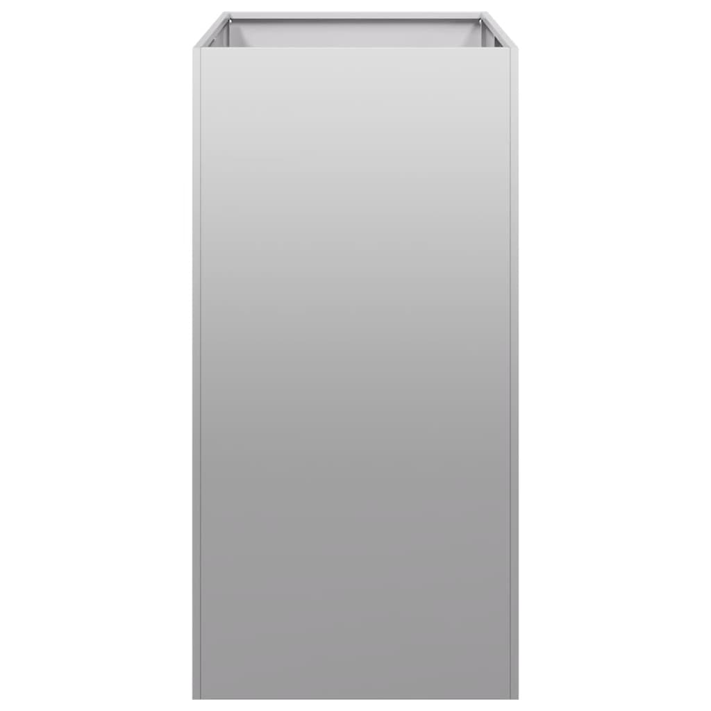 vidaXL Doniczka 40x80x80 cm Stal ocynkowana