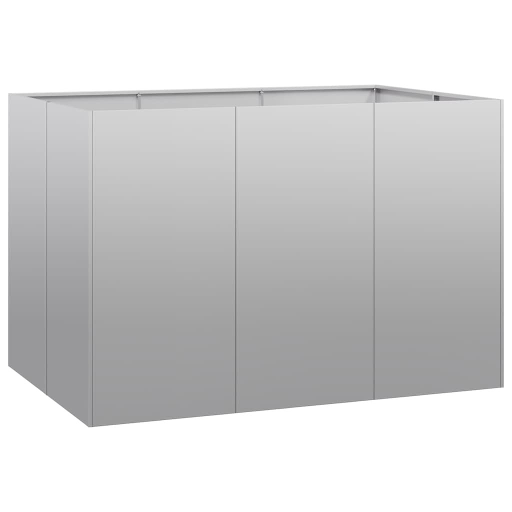 vidaXL Doniczka 120x80x80 cm Stal ocynkowana