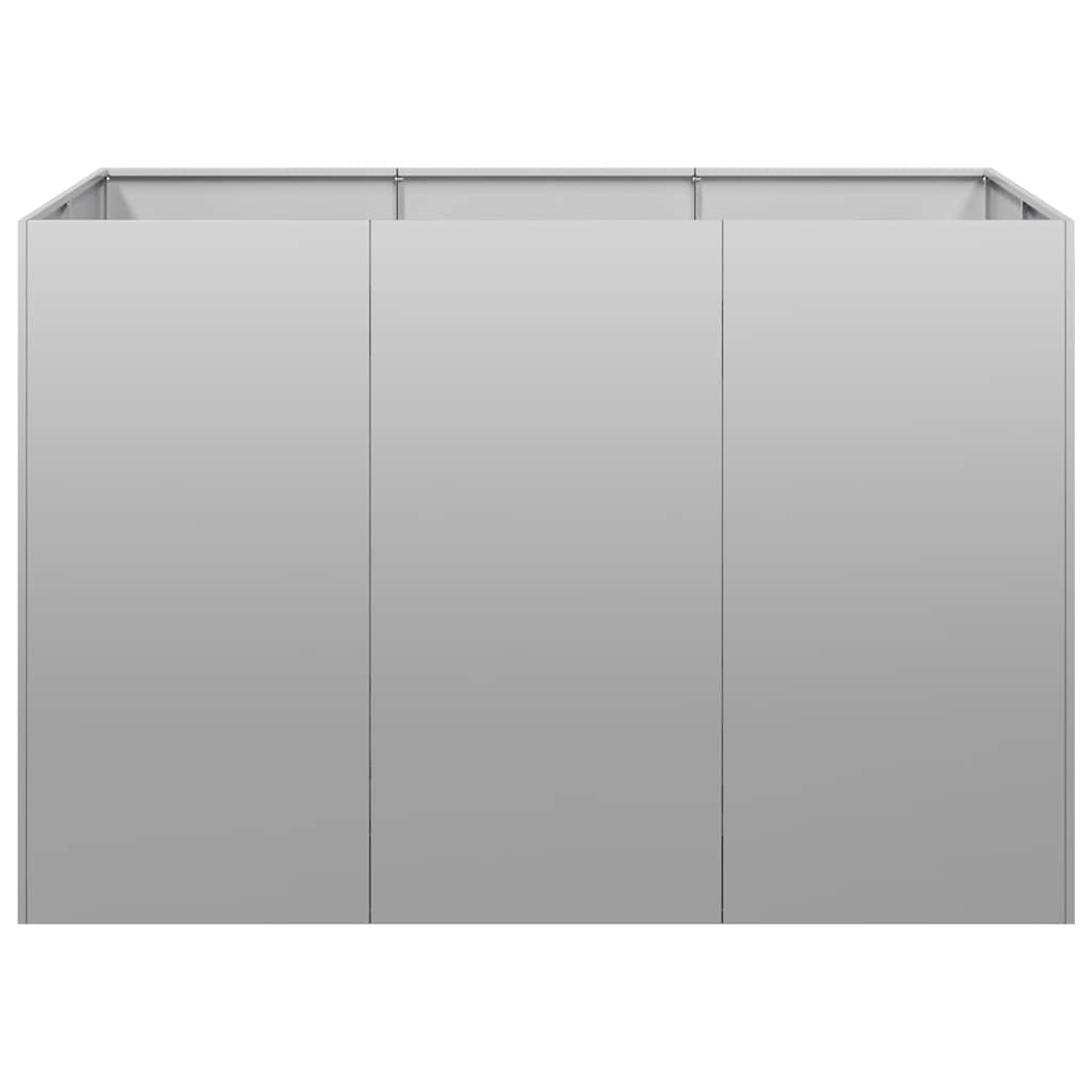 vidaXL Doniczka 120x80x80 cm Stal ocynkowana