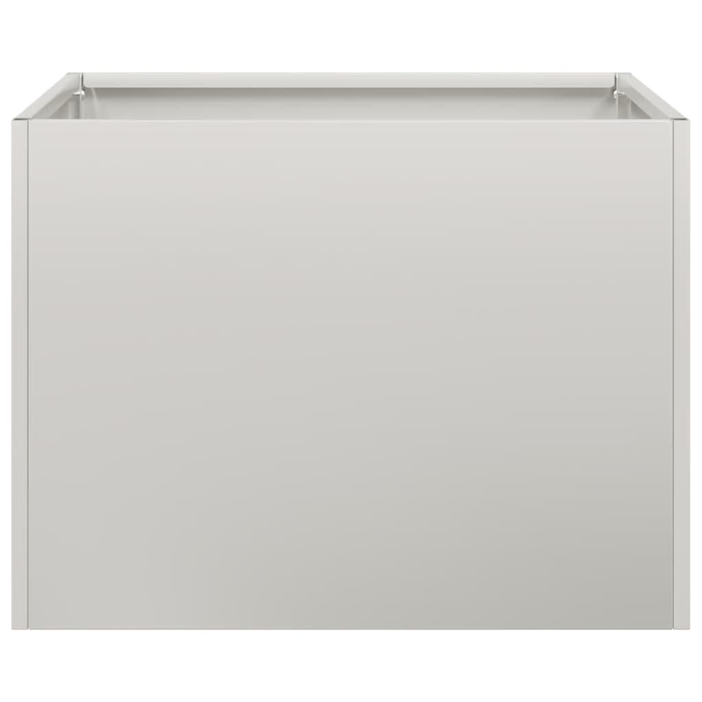 vidaXL Doniczka 40x40x30 cm Stal nierdzewna