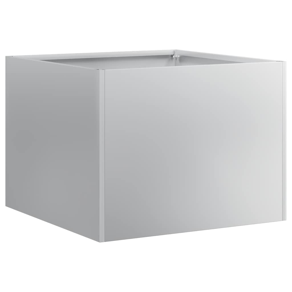 vidaXL Doniczka 40x40x30 cm Stal ocynkowana