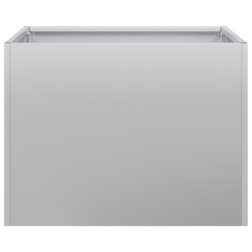 vidaXL Doniczka 40x40x30 cm Stal ocynkowana