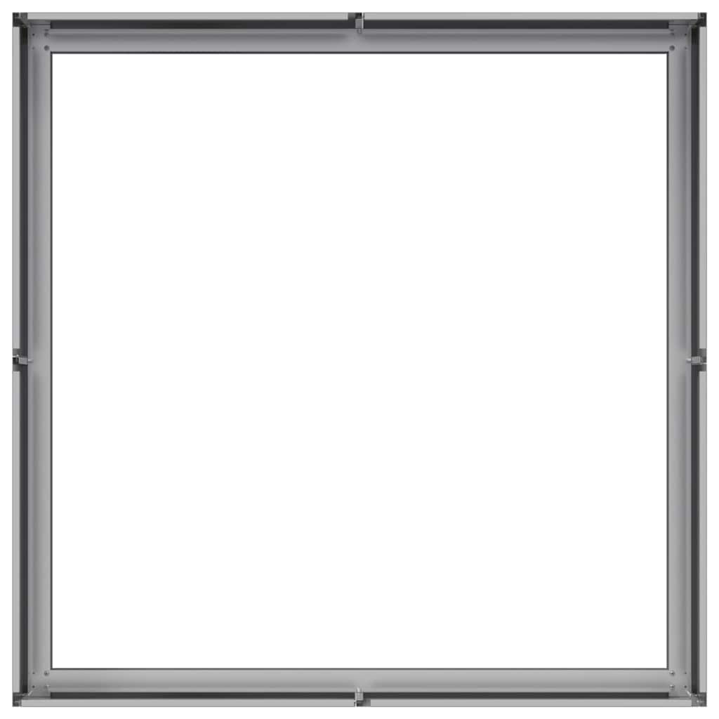 vidaXL Doniczka 100x100x30 cm Stal ocynkowana