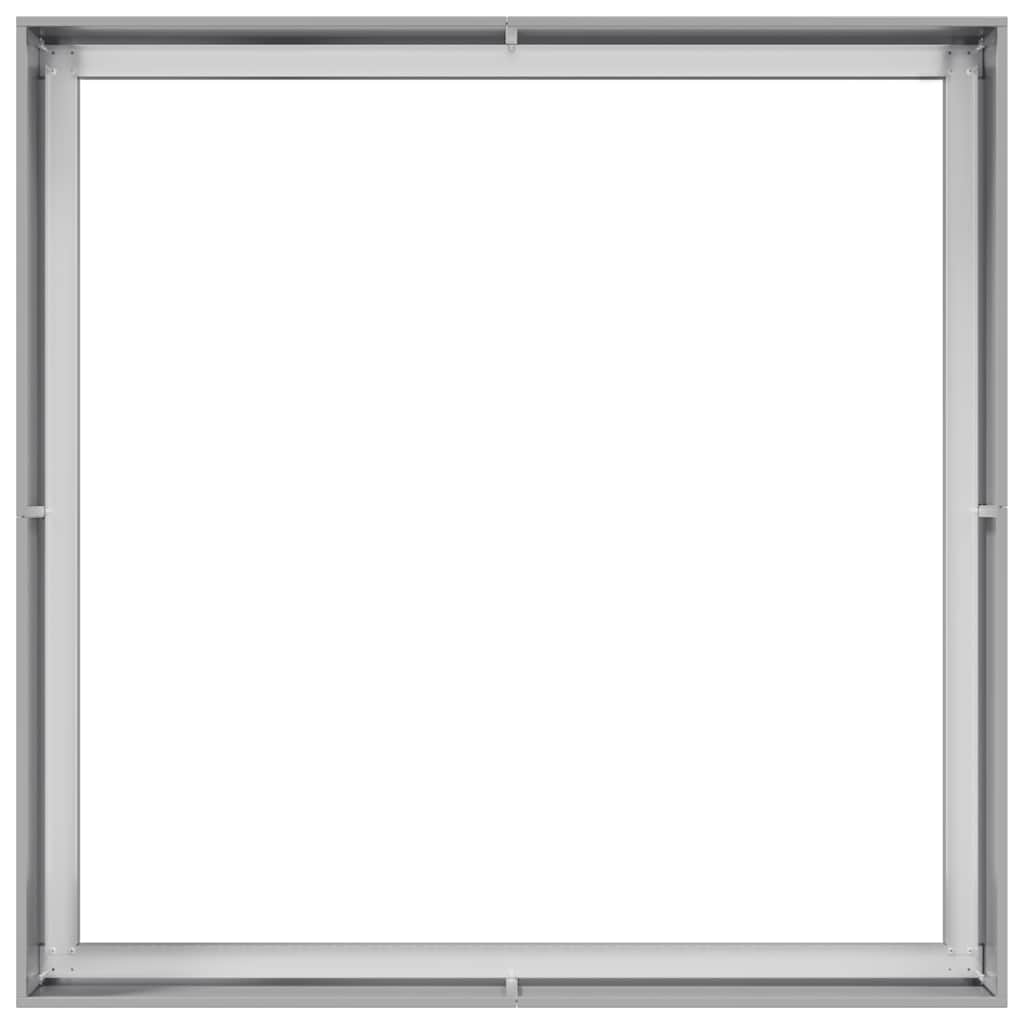 vidaXL Doniczka 100x100x40 cm Stal ocynkowana