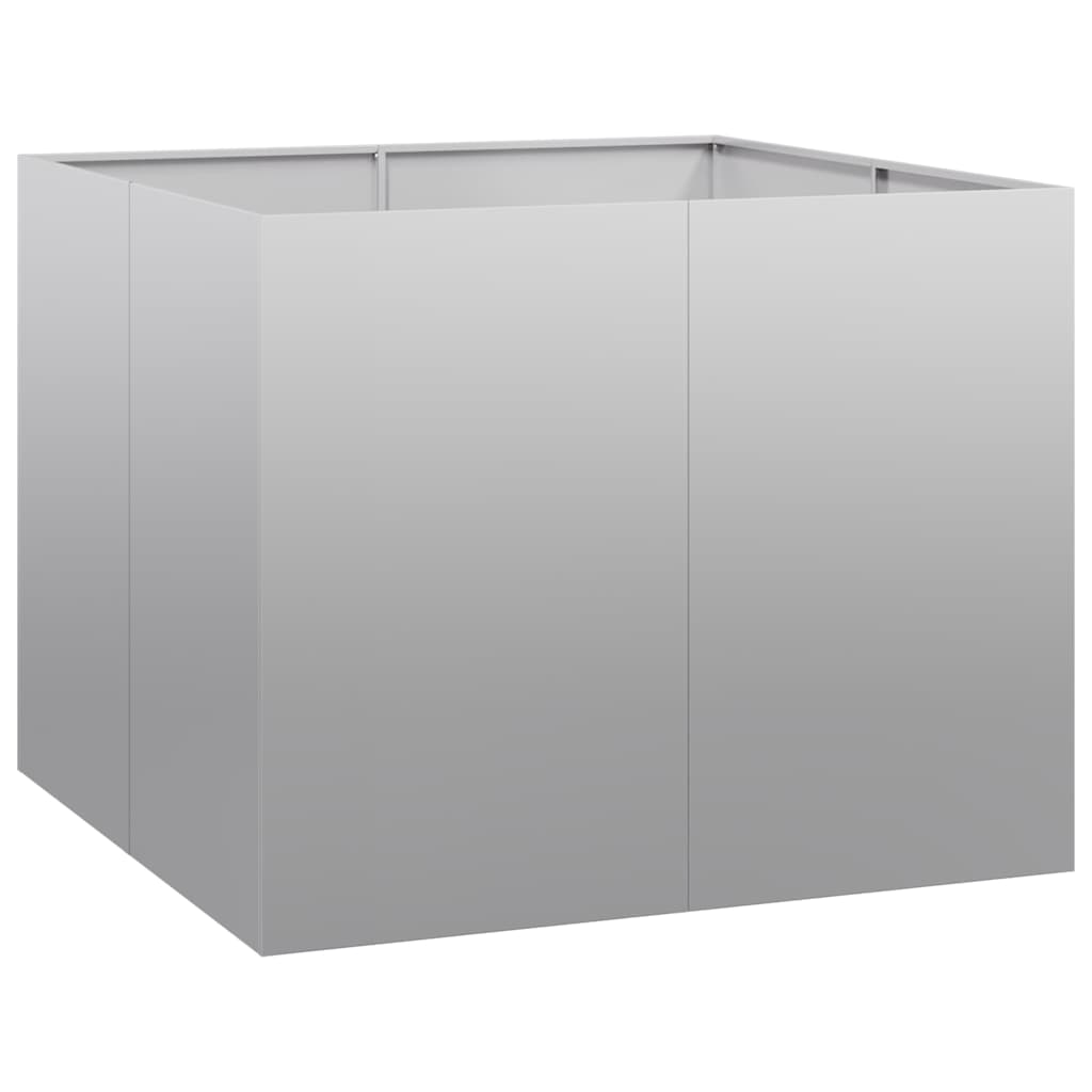 vidaXL Doniczka 100x100x80 cm Stal ocynkowana