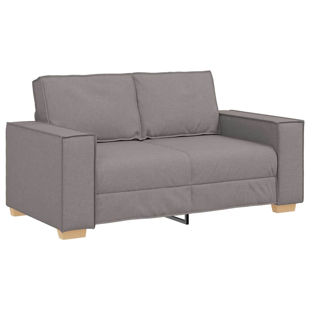 vidaXL Sofa 3 pcs Ciemnoszary 220 x 80 x 84 cm Tkanina lniana