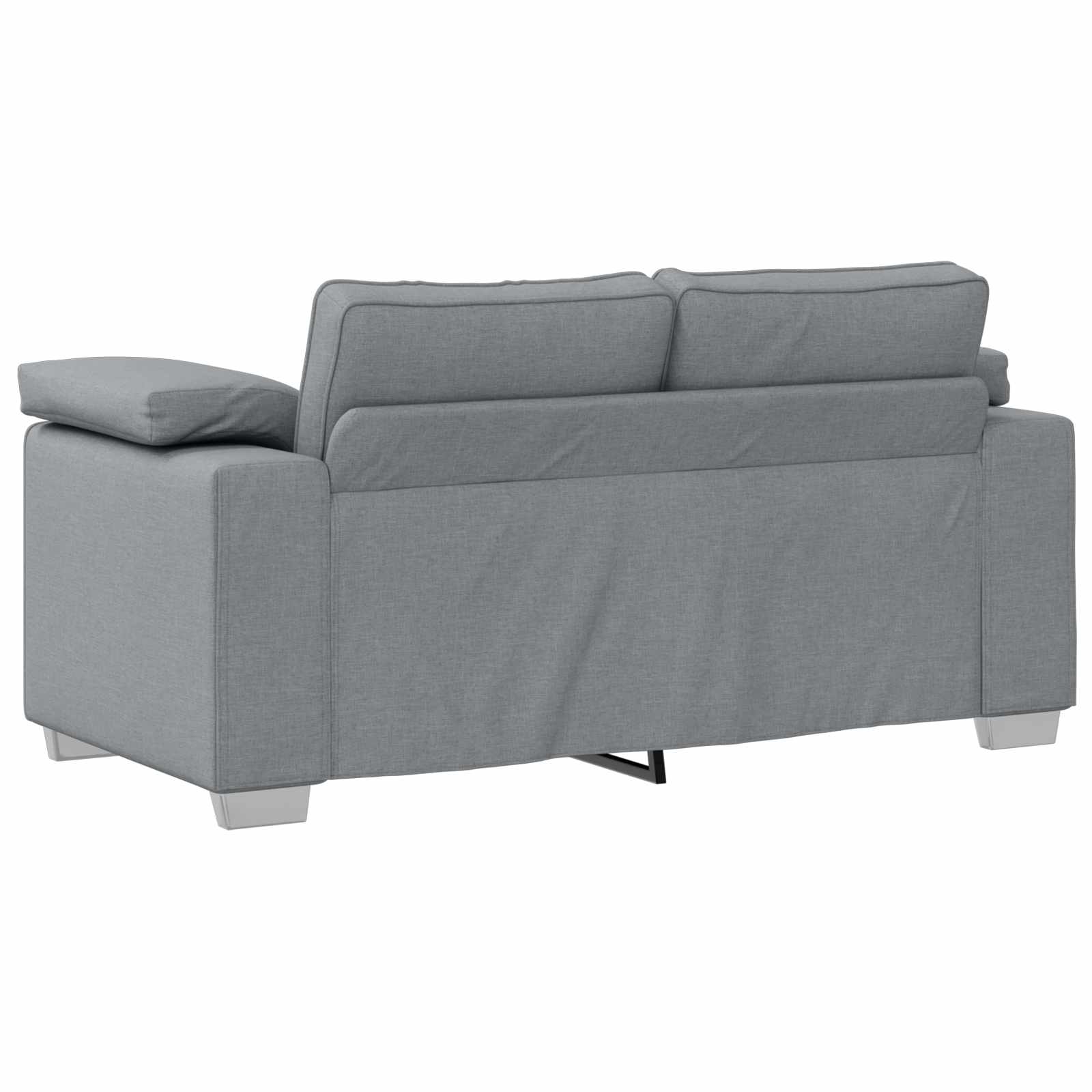 vidaXL Sofa 3 pcs Jasnoszary 219 x 80 x 82 cm Tkanina lniana