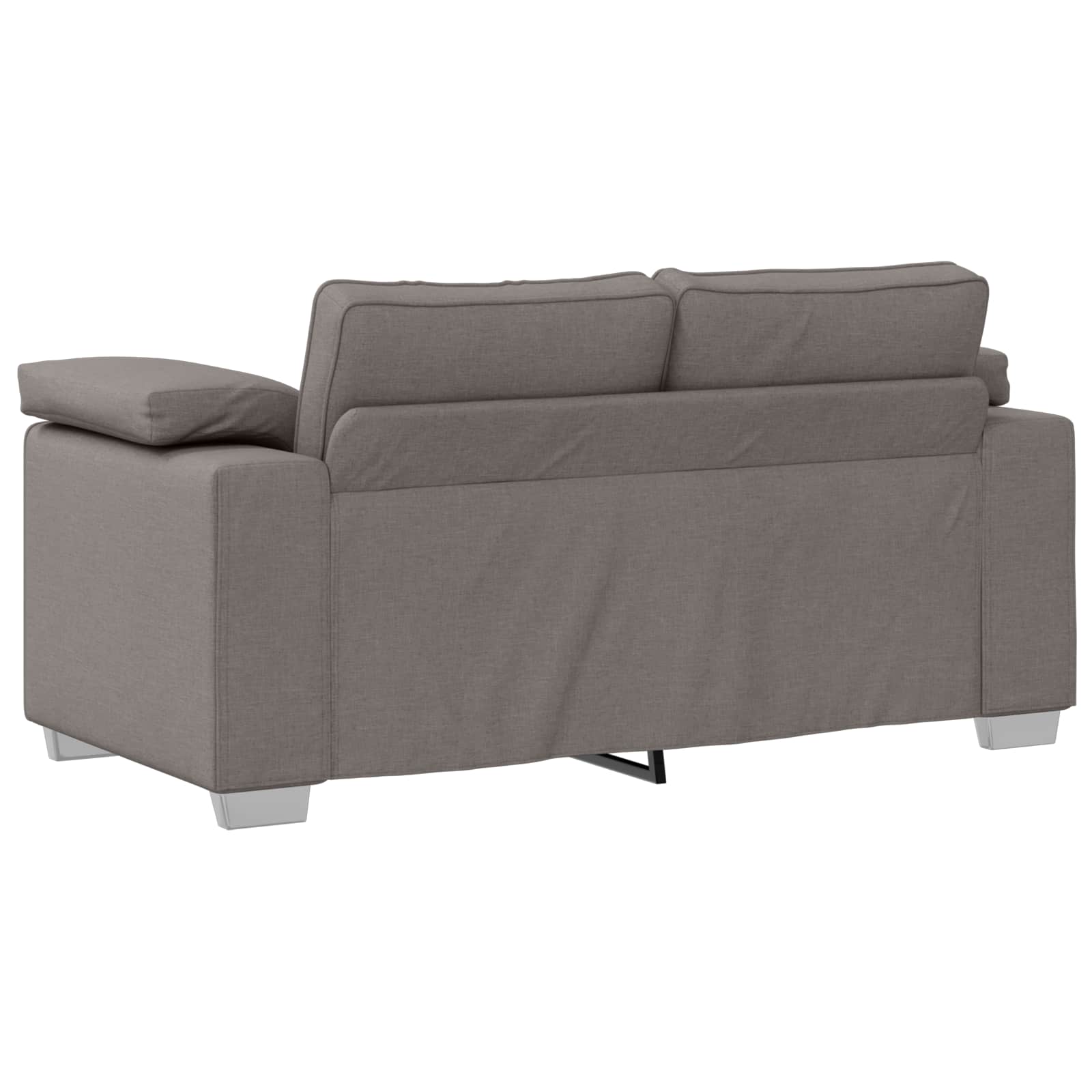 vidaXL Sofa 3 pcs Ciemnoszary 219 x 80 x 82 cm Tkanina lniana