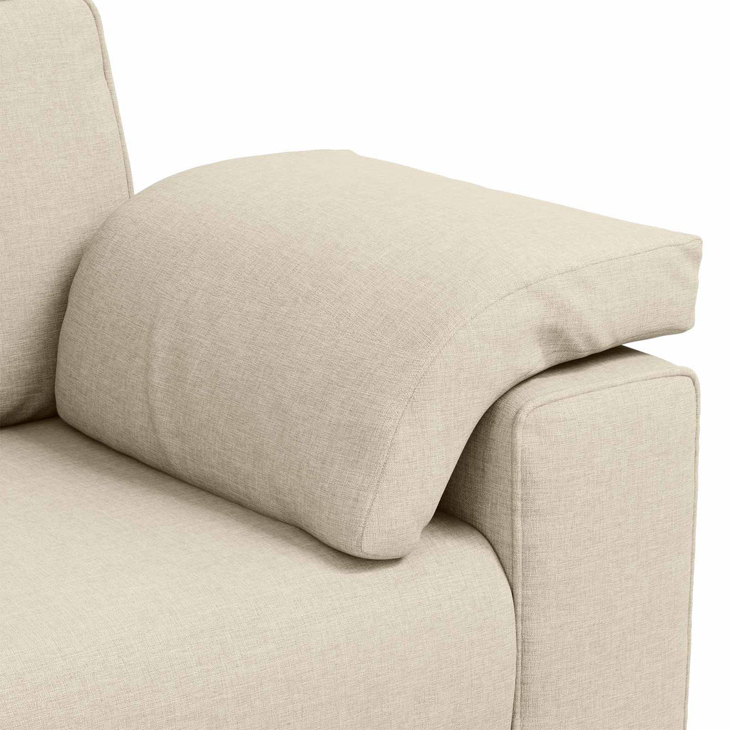 vidaXL Sofa 2 pcs Ciemna zieleń 219 x 80 x 82 cm tkanina