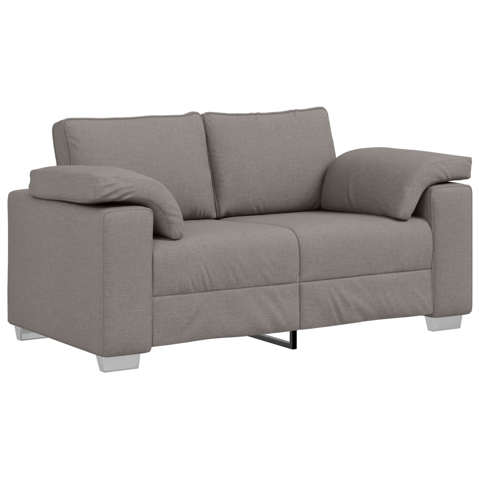 vidaXL Sofa 2 pcs Ciemnoszary 219 x 80 x 82 cm tkanina