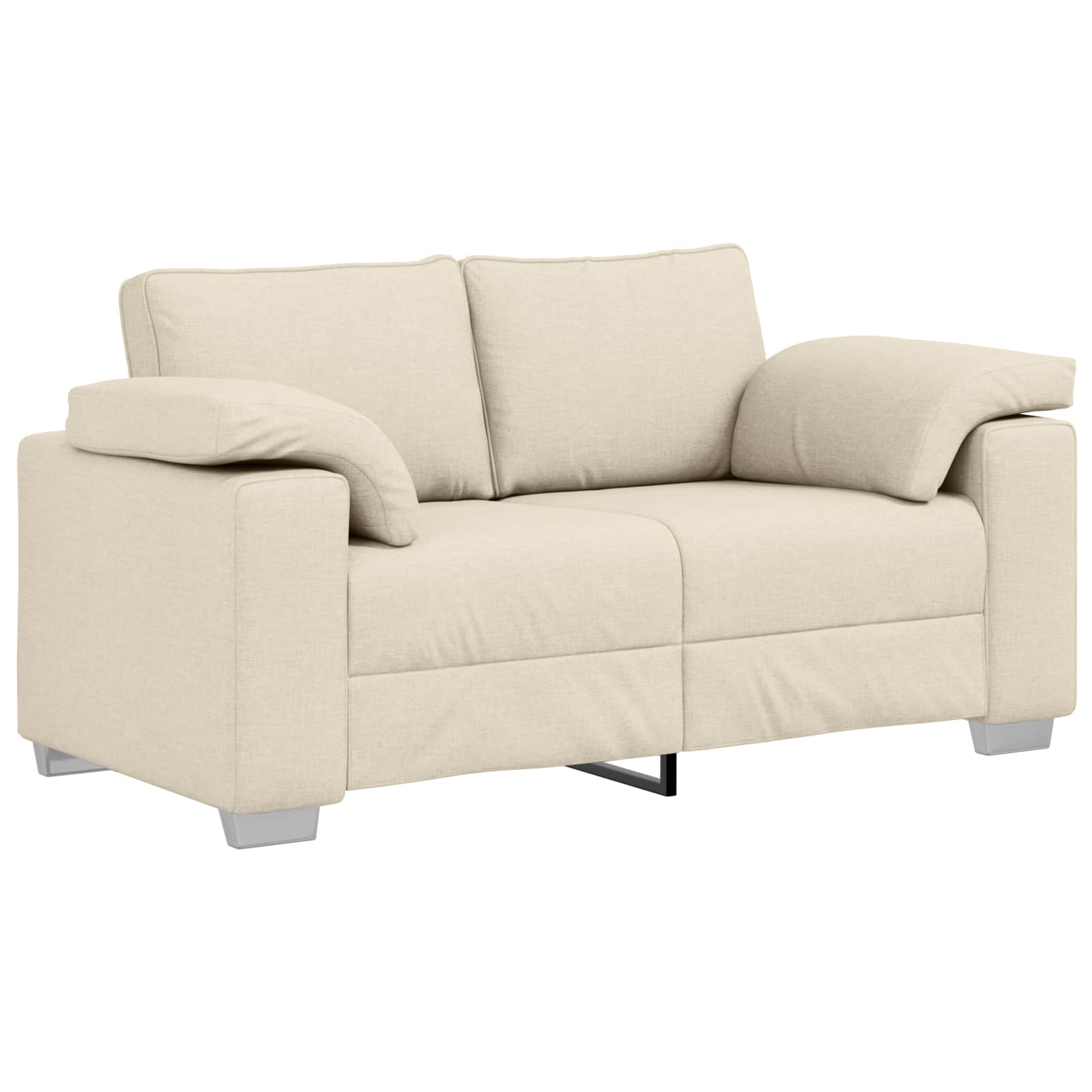 vidaXL Sofa 2 pcs Ciemnoszary 219 x 80 x 82 cm tkanina