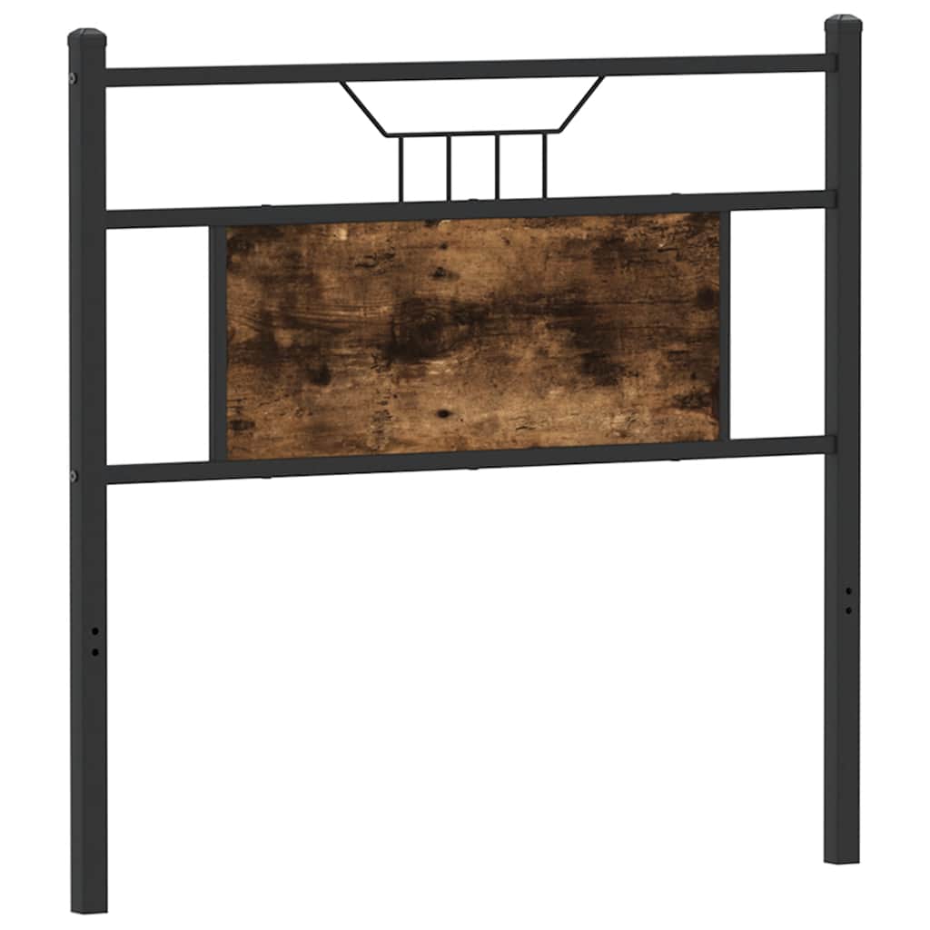 vidaXL Wymienne wezgłowie, przydymiony dąb, 80 cm