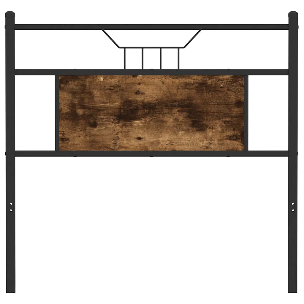 vidaXL Wymienne wezgłowie, przydymiony dąb, 80 cm