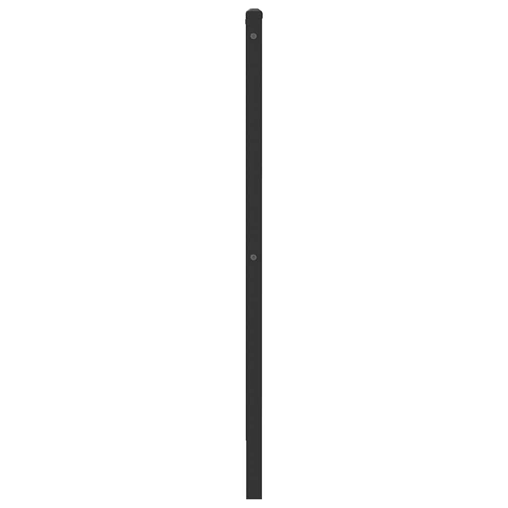 vidaXL Wymienne wezgłowie Sonoma Oak 80 cm Drewno i stal konstrukcyjna