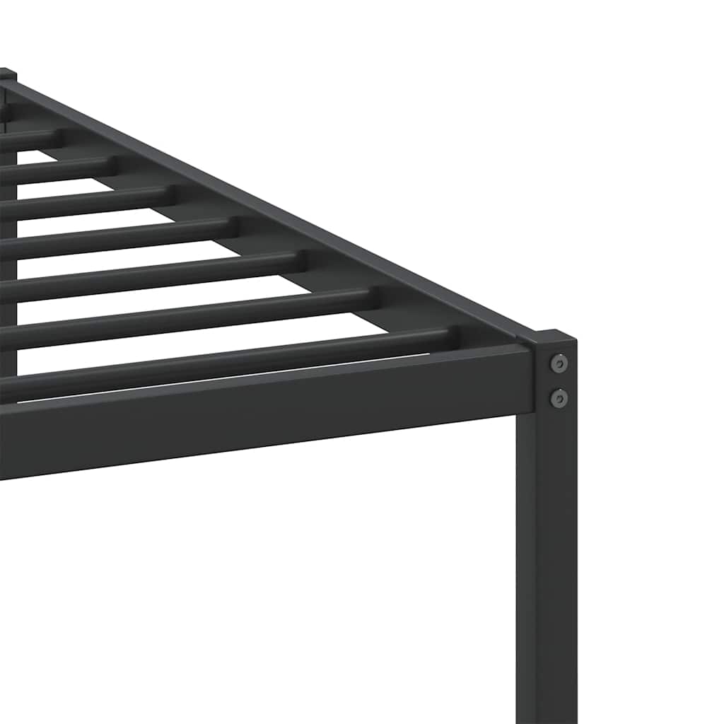 vidaXL Rama łóżka bez materaca Brązowy dąb 200x200 cm Drewno klejone