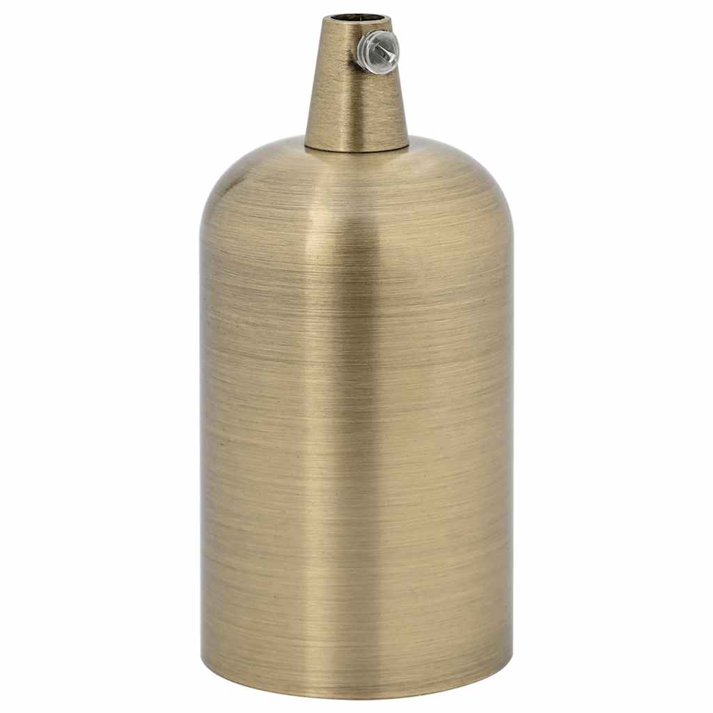 vidaXL Oprawki do lamp 2 szt. Brąz E27