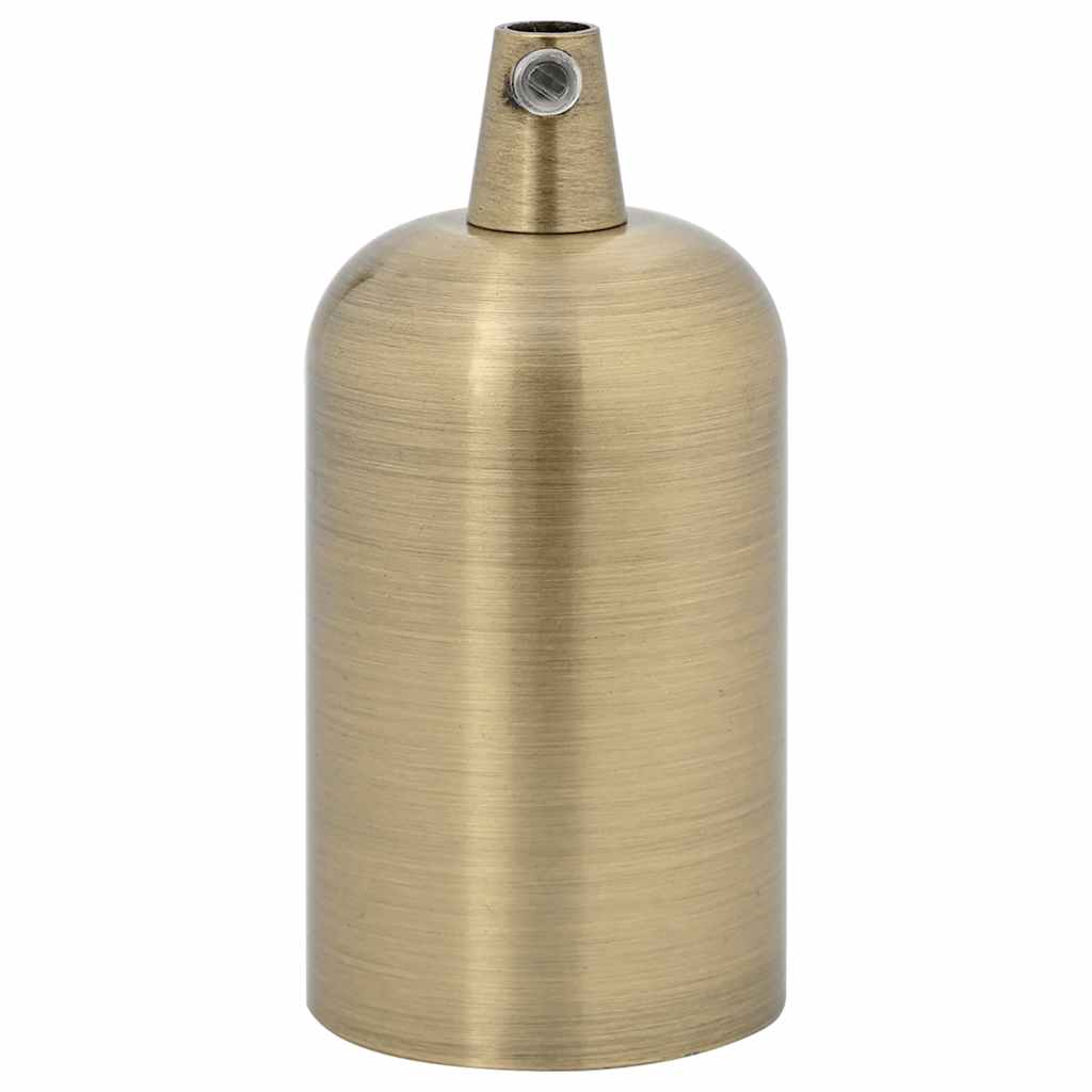 vidaXL Oprawki do lamp 2 szt. Brąz E27