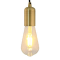 vidaXL Oprawki do lamp 2 szt. Brąz E27