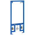 vidaXL Wspornik ścienny do łazienki Niebieski 50 x 3 x 112 cm