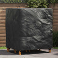 vidaXL Pokrowiec na meble Gładki Czarny 116 x 100 x 120 cm 210D