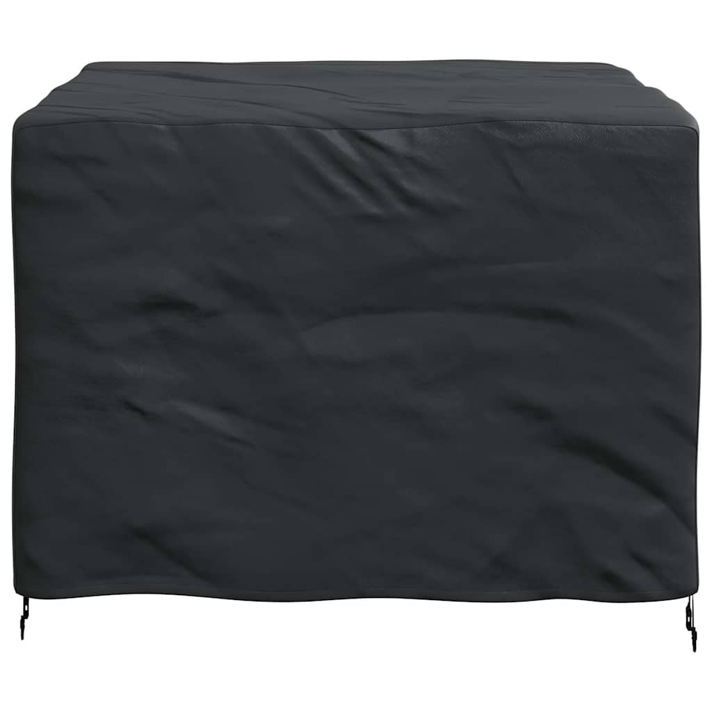 vidaXL Pokrowiec na meble Czarny 125 x 125 x 74 cm Tkanina Oxford 210D