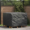 vidaXL Pokrowiec na meble Czarny 135 x 135 x 90 cm Tkanina Oxford 600D