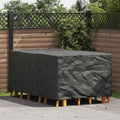 vidaXL Pokrowiec na meble Gładki Czarny 143 x 225 x 90 cm 210D