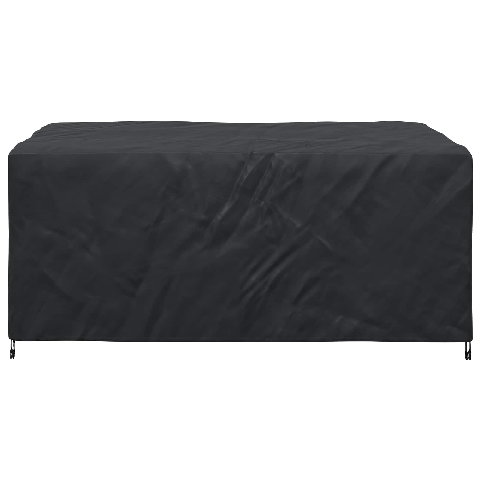 vidaXL Pokrowiec na meble Gładki Czarny 143 x 225 x 90 cm 210D