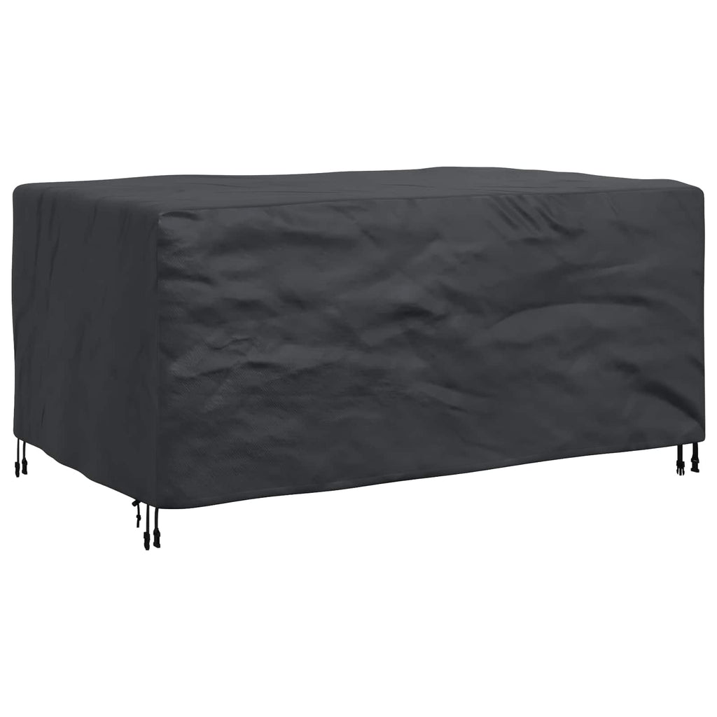 vidaXL Pokrowiec na meble Gładki Czarny 170 x 100 x 70 cm 210D