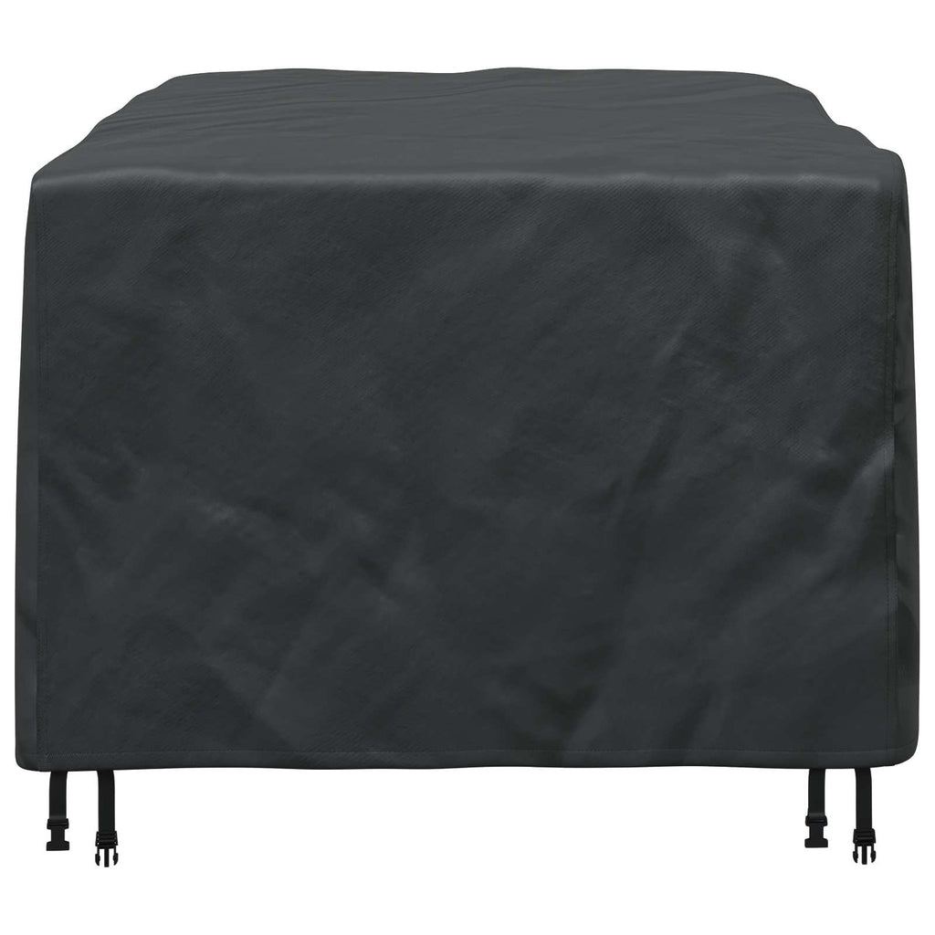 vidaXL Pokrowiec na meble Gładki Czarny 172 x 113 x 73 cm 210D