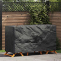 vidaXL Pokrowiec na meble Gładki Czarny 180 x 70 x 90 cm 420D