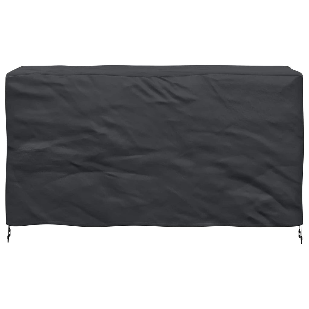 vidaXL Pokrowiec na meble Gładki Czarny 180 x 70 x 90 cm 420D