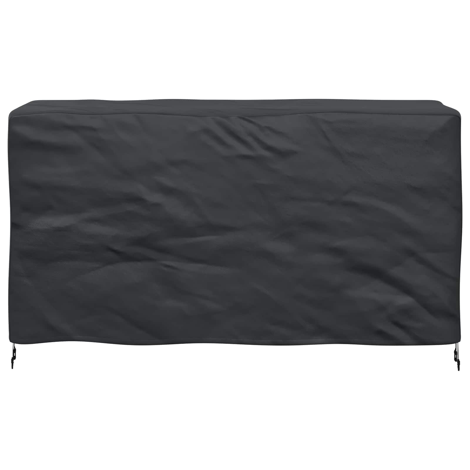 vidaXL Pokrowiec na meble Gładki Czarny 180 x 70 x 90 cm 420D