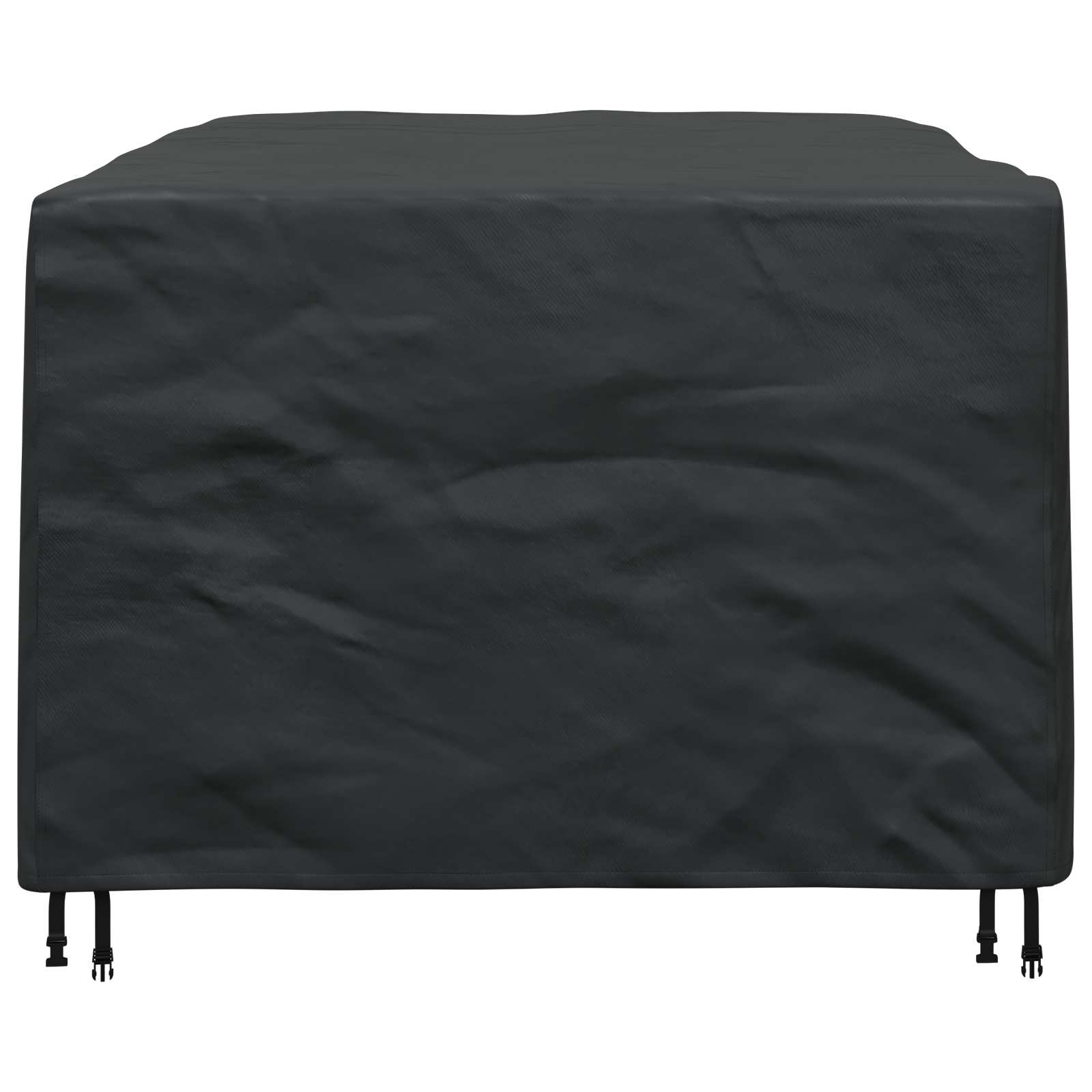vidaXL Pokrowiec na meble Gładki Czarny 180 x 150 x 85 cm 420D