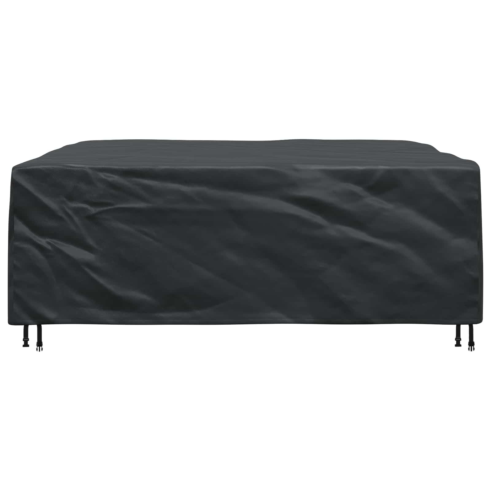 vidaXL Pokrowiec na meble Gładki Czarny 210 x 200 x 70 cm 210D