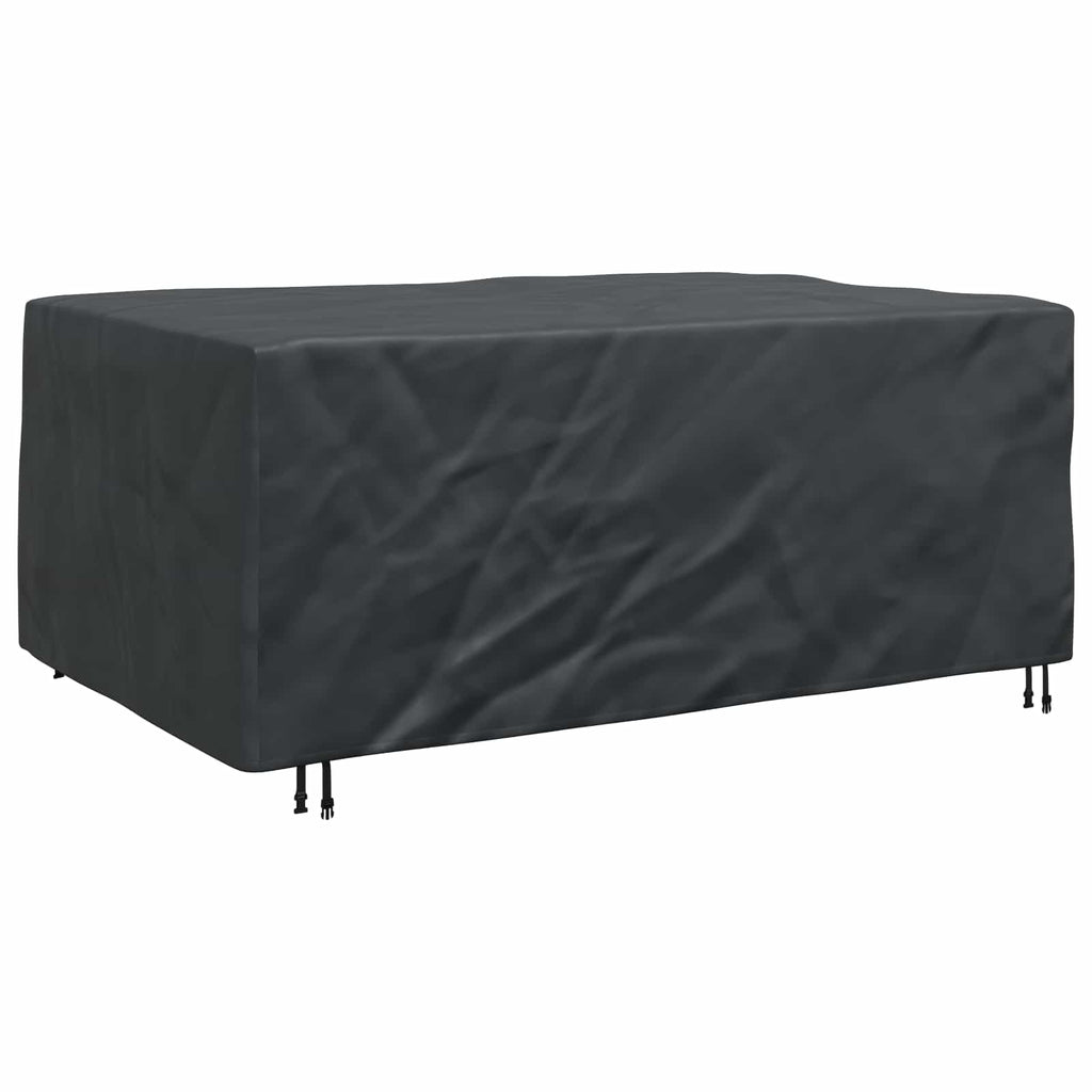 vidaXL Pokrowiec na meble Gładki Czarny 210 x 130 x 70 cm 210D
