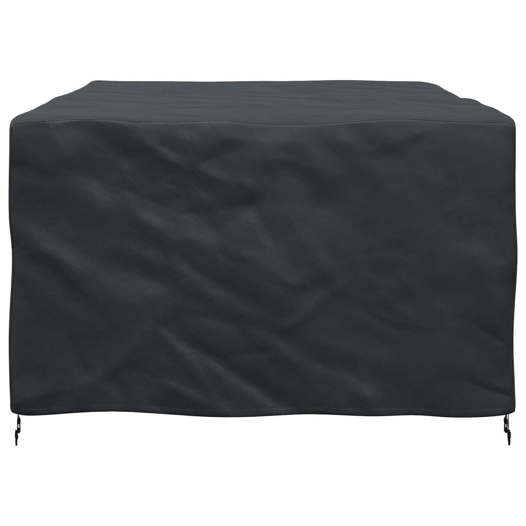 vidaXL Pokrowiec na meble Gładki Czarny 210 x 130 x 70 cm 210D