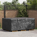 vidaXL Pokrowiec na meble Gładki Czarny 210 x 130 x 70 cm 420D