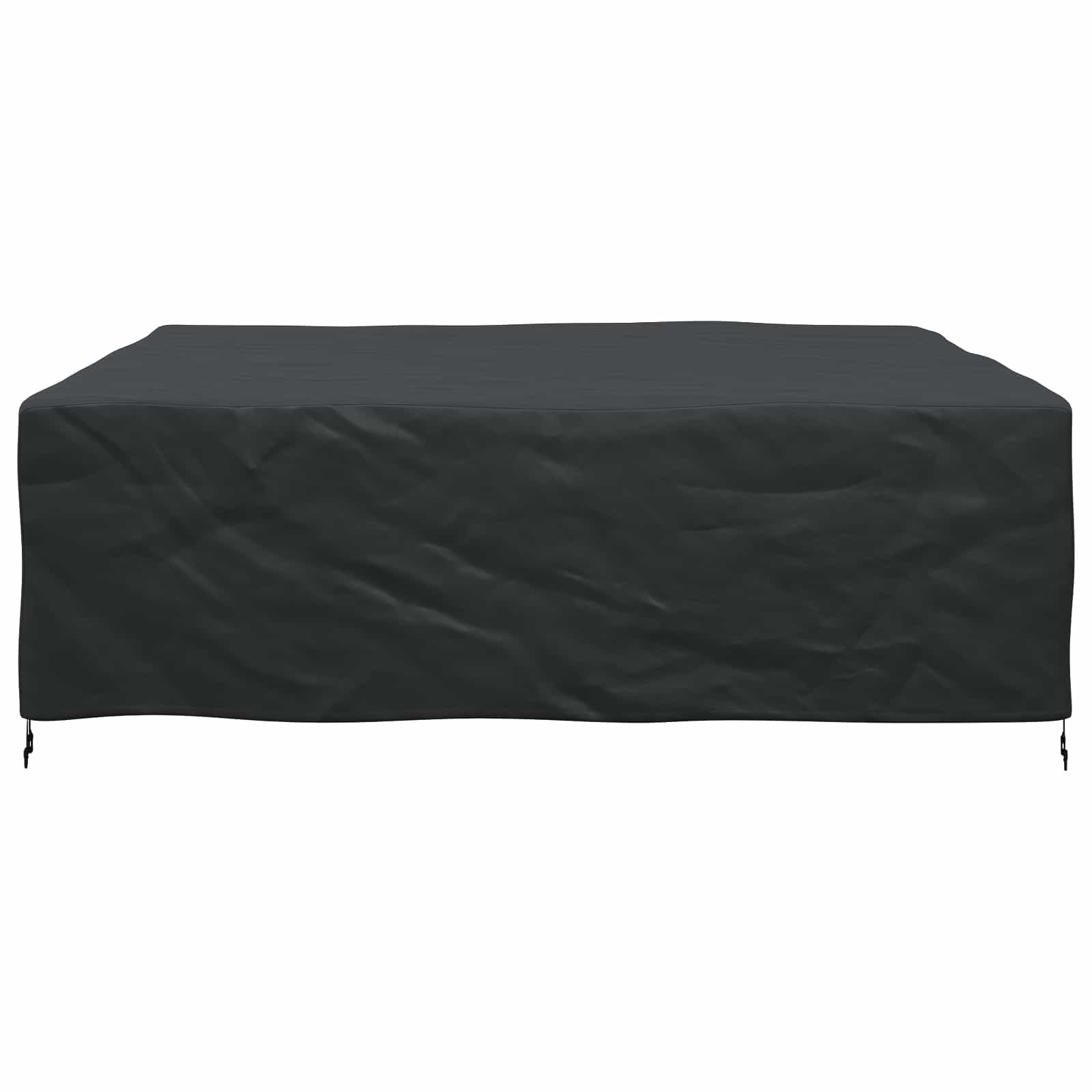 vidaXL Pokrowiec na meble Gładki Czarny 220 x 220 x 70 cm 420D